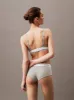 Calvin Klein MODERN COTTON High Waisted Boxers Womens Grey Heather sold by Shuperb