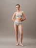 Calvin Klein MODERN COTTON High Waisted Boxers Womens Grey Heather sold by Shuperb