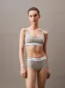 Calvin Klein MODERN COTTON High Waisted Boxers Womens Grey Heather sold by Shuperb