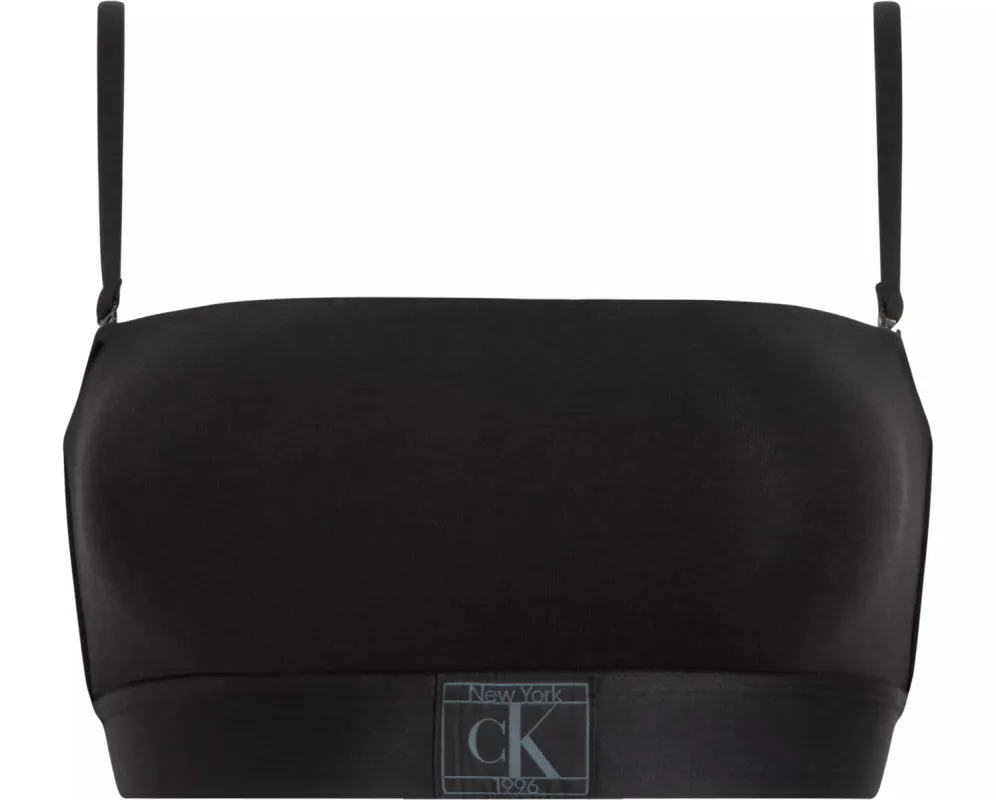 Calvin Klein CK ESTABLISHED Womens Unlined Bralette Black sold by Shuperb