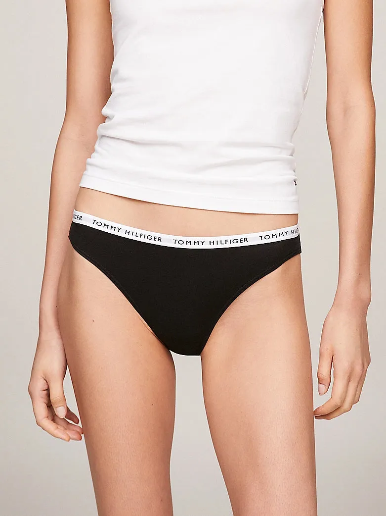 Tommy Hilfiger BIKINI 3 Pack Womens Briefs Black sold by Shuperb product image thumbnail 2