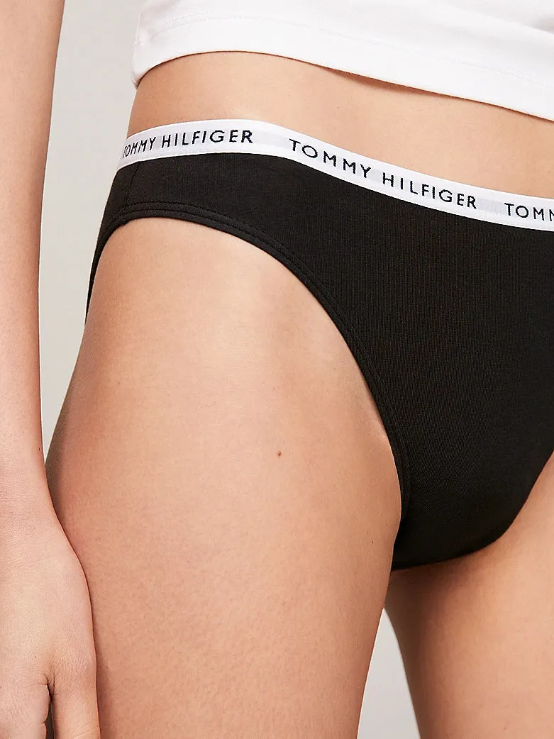 Tommy Hilfiger BIKINI 3 Pack Womens Briefs Black sold by Shuperb product image thumbnail 4