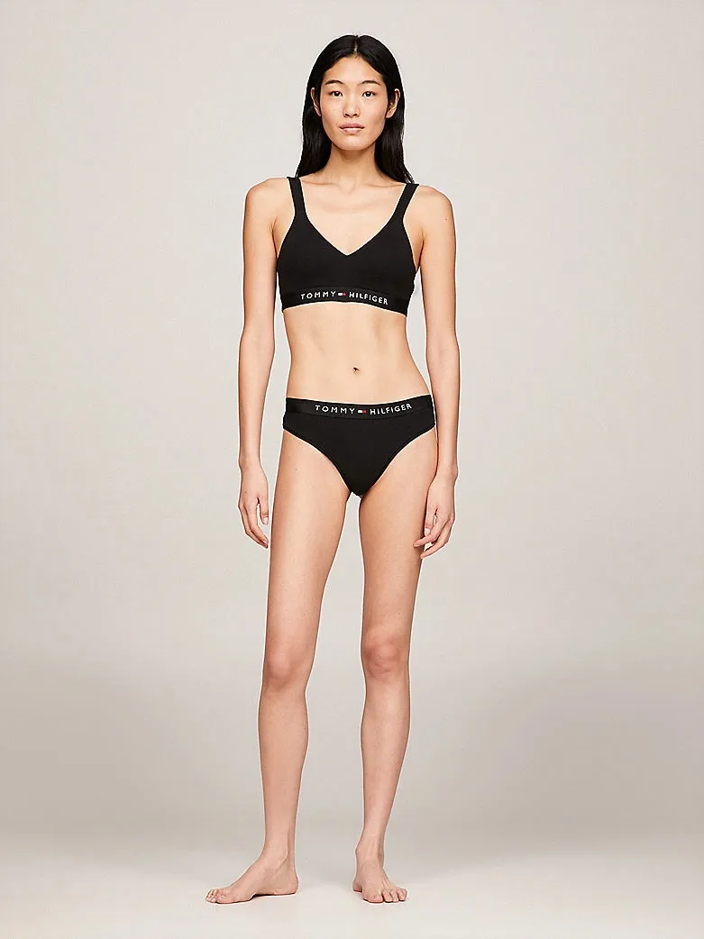 Tommy Hilfiger BRALETTE LIFT Womens Black sold by Shuperb