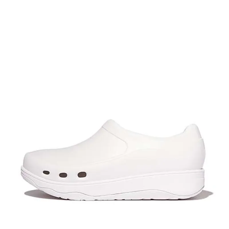 FitFlop WORK HIGH-PERFORMACE Womens Clogs Urban White sold by Shuperb