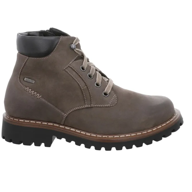 Josef Seibel CHANCE 39 Mens Boots Grey-Combi sold by Shuperb