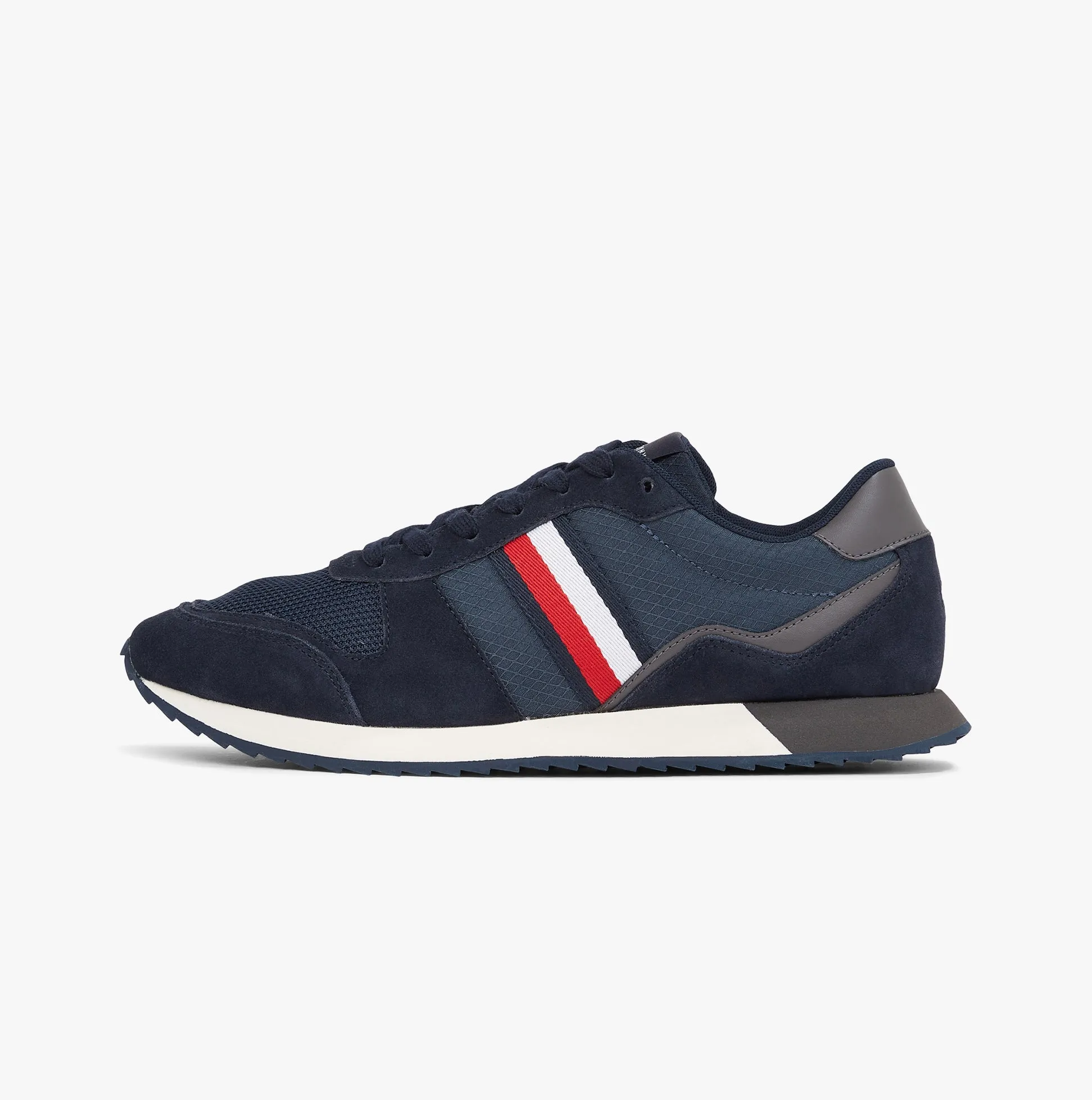 Tommy Hilfiger SIGNATURE TAPE MIXED RUNNER Mens Trainers Desert Sky sold by Shuperb product image thumbnail 2