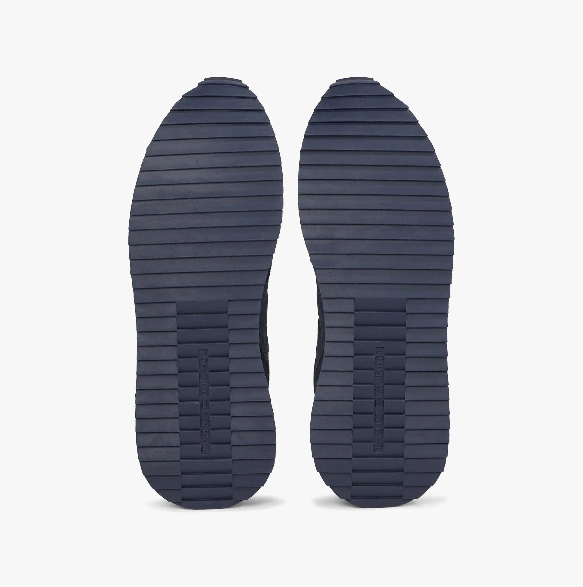 Tommy Hilfiger SIGNATURE TAPE MIXED RUNNER Mens Trainers Desert Sky sold by Shuperb product image thumbnail 4