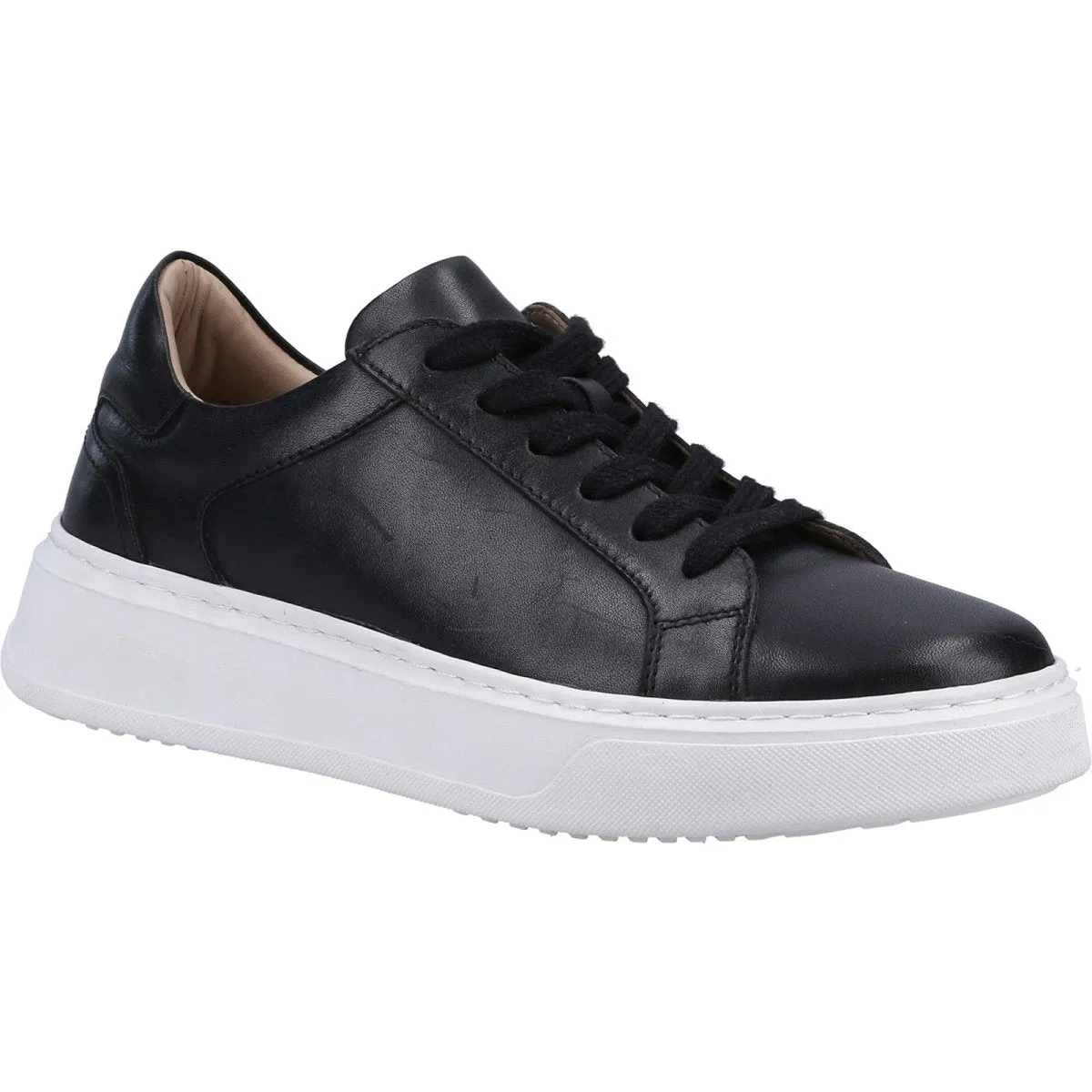Hush Puppies CAMILLE Womens Trainers Black sold by Shuperb