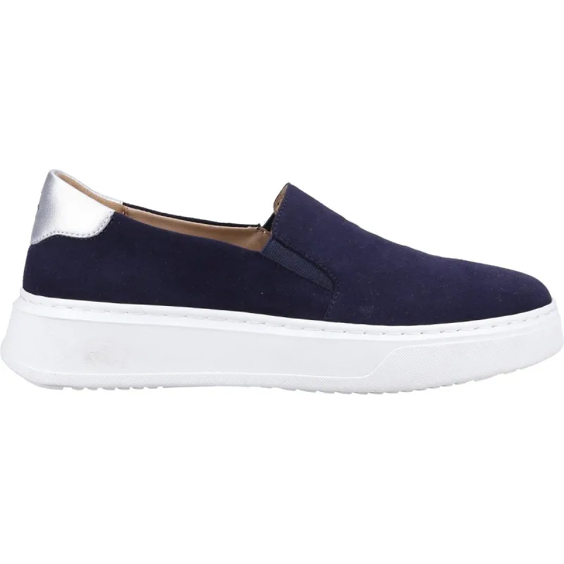 Hush Puppies CORINNE Womens Trainers Navy sold by Shuperb