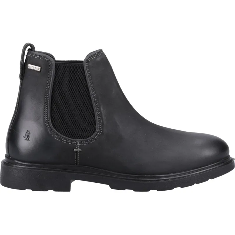 Hush Puppies PRESTON CHELSEA Mens Boots Black made by Hush Puppies