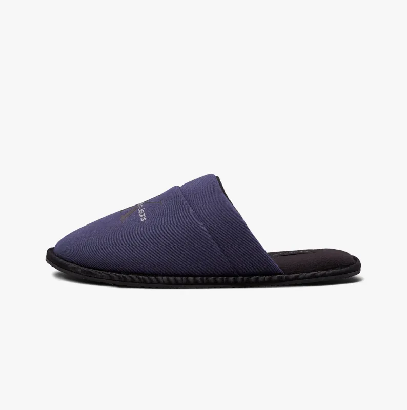 WARM HOTEL Mens Slippers Calvin Navy/Black sold by Shuperb