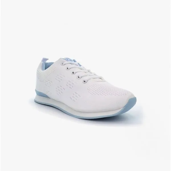 DEK CURVE Womens Lace Up Bowls Trainers White sold by Shuperb product image thumbnail 2