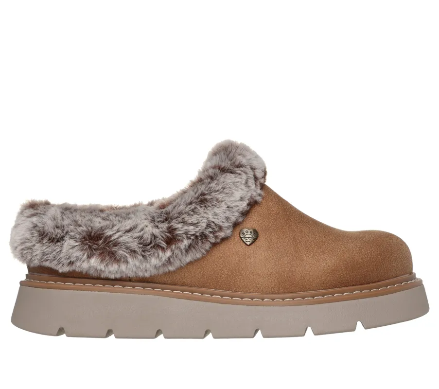 Skechers 114762/CSNT KEEPSAKES LITE - COZY BLEND Womens Slippers Chestnut sold by Shuperb