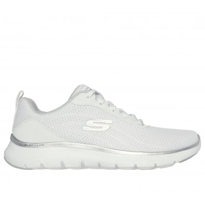 150206/WSL FLEX APPEAL 5.0 UPTAKE Womens Trainers White/Silver sold by Shuperb