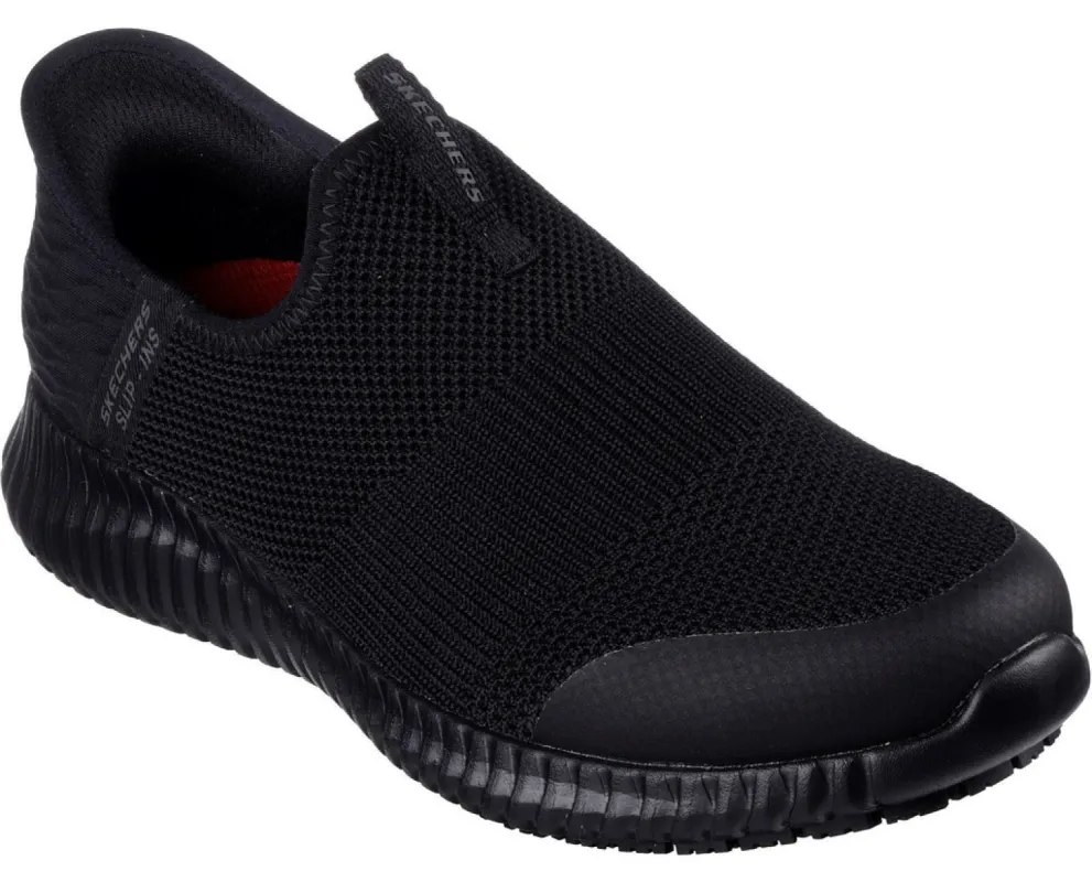 Skechers Work 108127EC CESSNOCK - GWYNEDD SR Womens Occupational Trainers Black made by Shuperb