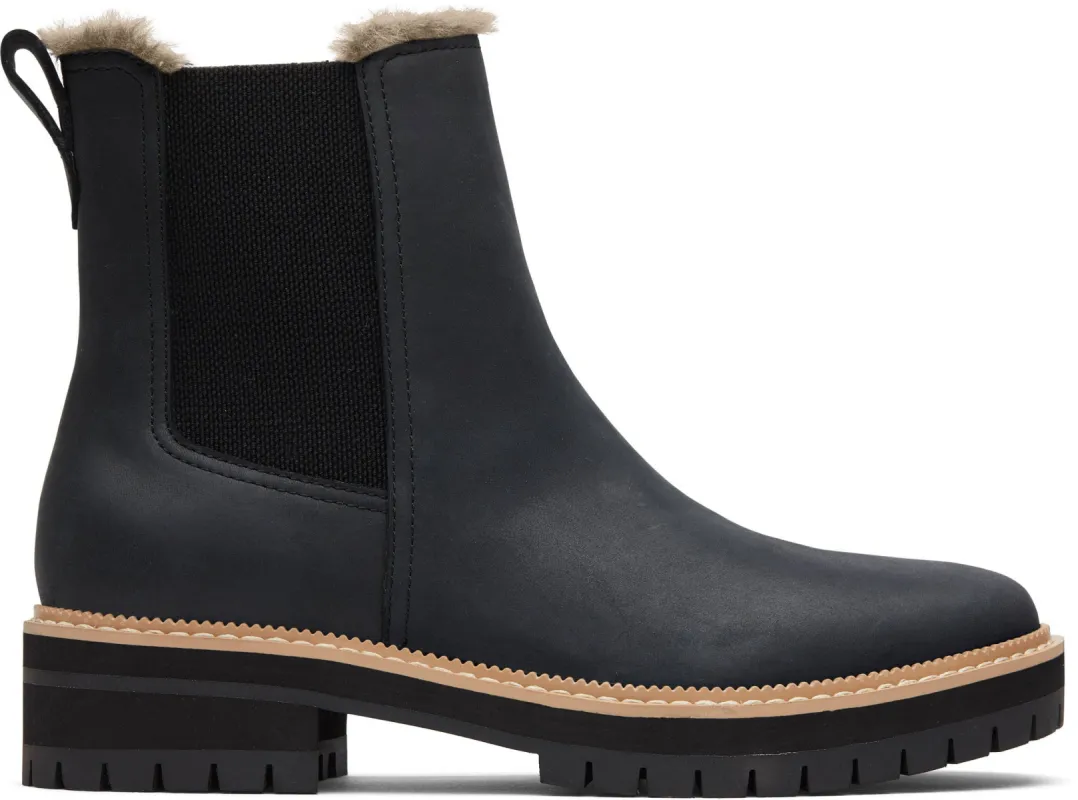 TOMS BENNET Womens Boots Black sold by Shuperb