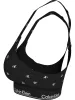 Calvin Klein MODERN COTTON Womens Lift Bralette Black Diamond Logo Print sold by Shuperb