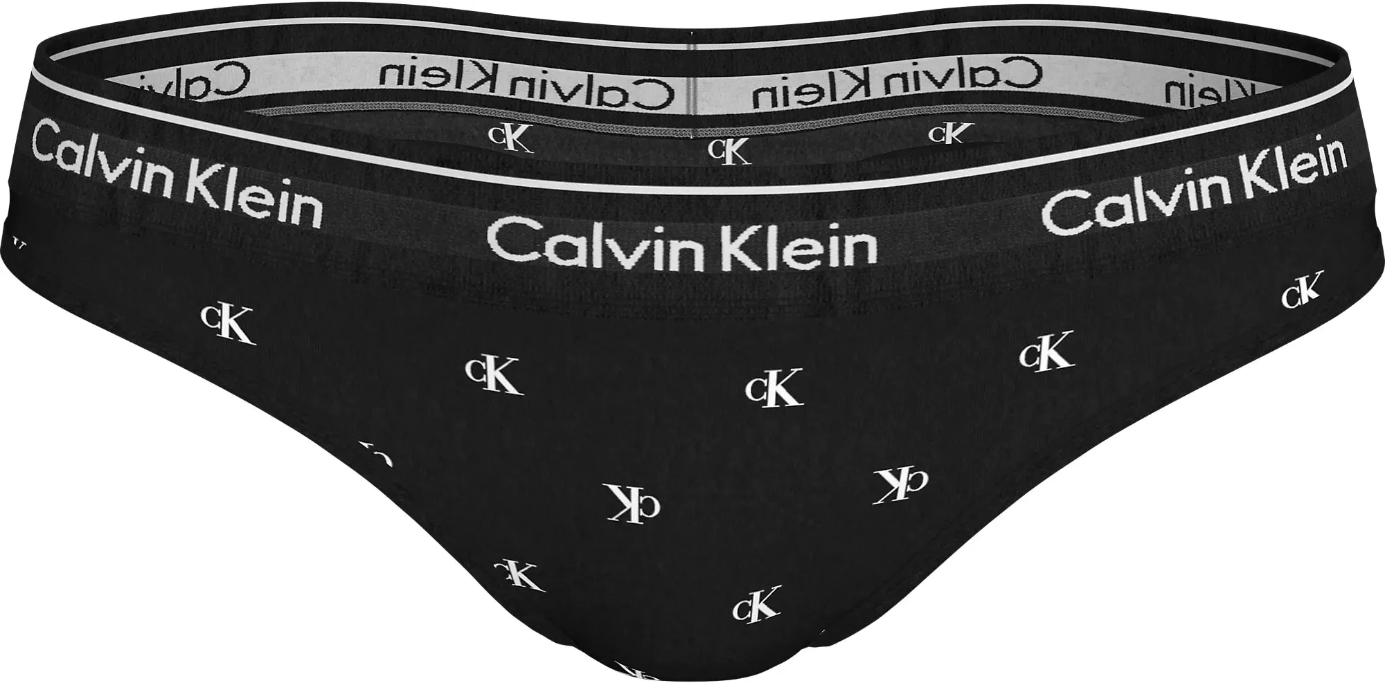 Calvin Klein MODERN COTTON Womens Thong Black Diamond Logo Print sold by Shuperb product image thumbnail 2