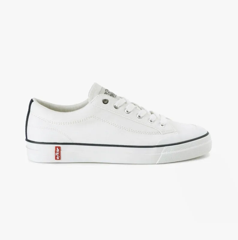 Levi's LS2 Mens Trainers Regular White sold by Shuperb