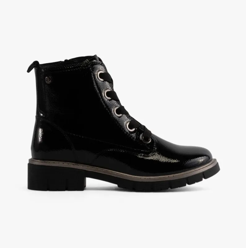 Lotus JOJO Womens Boots Black made by Shuperb