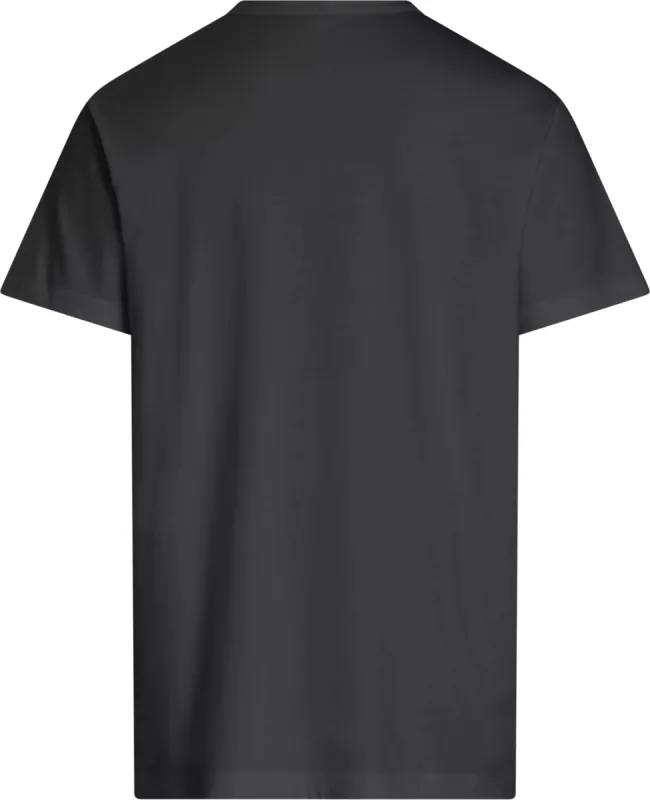 Calvin Klein LOGO COTTON Mens Crew Neck T Shirt Dark Grey Heather made by Calvin Klein