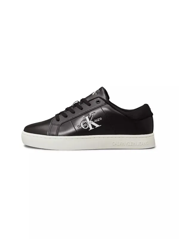 Calvin Klein CLASSIC CUPSOLE Mens Trainers Black/Bright White sold by Shuperb