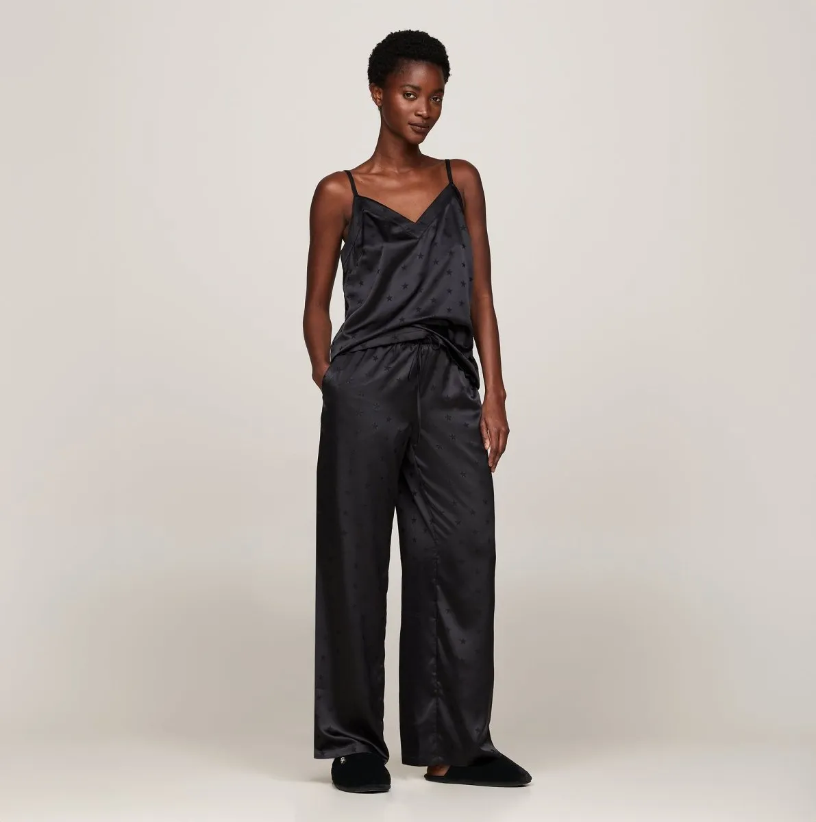 Tommy Hilfiger COMFORT HOME SLIP Womens Slippers Black sold by Shuperb