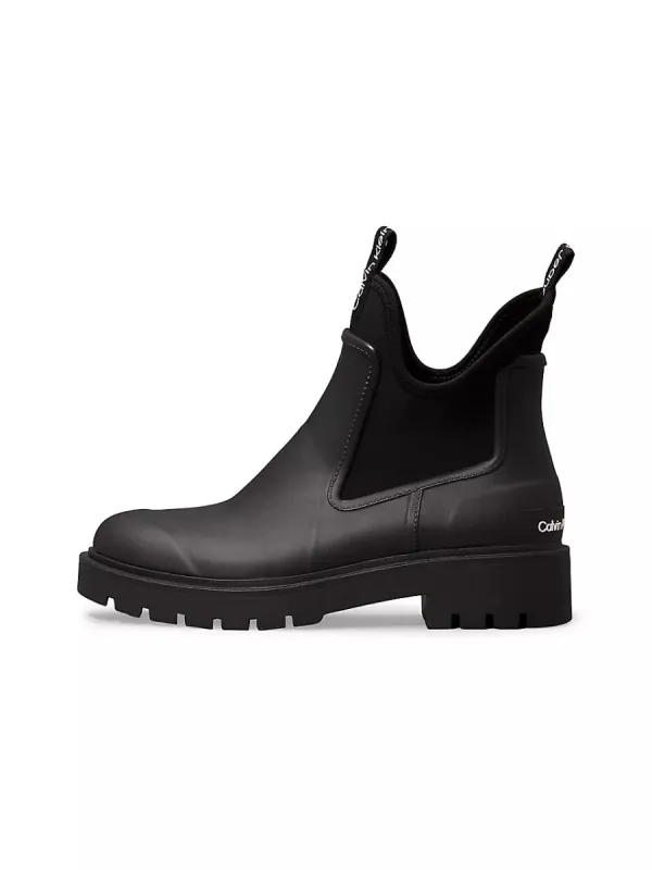 MID RAINBOOT Womens Rainboots Black sold by Shuperb