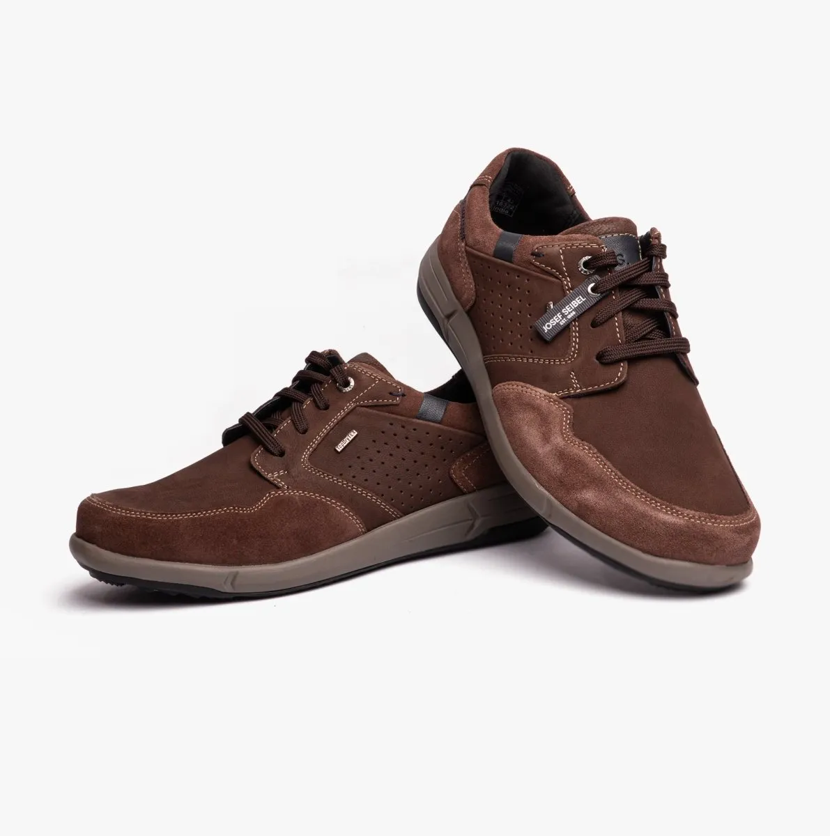 Josef Seibel LEROY 58 Mens Shoes Brown-Multi sold by Shuperb product image thumbnail 3