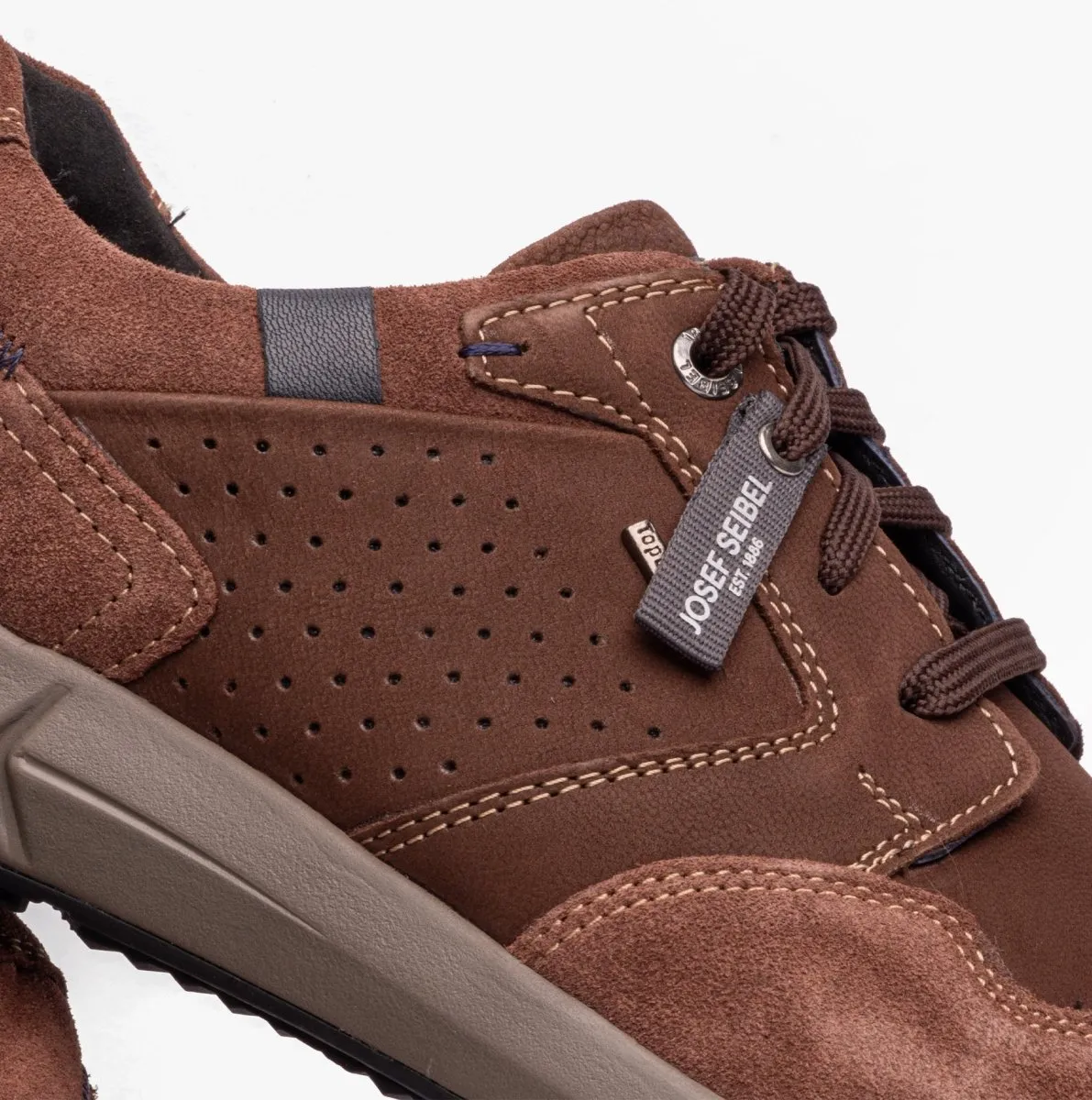 Josef Seibel LEROY 58 Mens Shoes Brown-Multi sold by Shuperb product image thumbnail 4