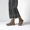 FitFlop F-MODE SUEDE FLATFORM Womens Chelsea Boots Minky Grey sold by Shuperb