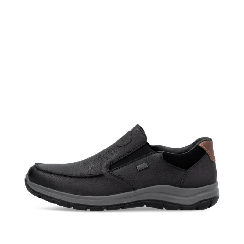 Rieker 03651-00 Mens Shoes Black sold by Shuperb