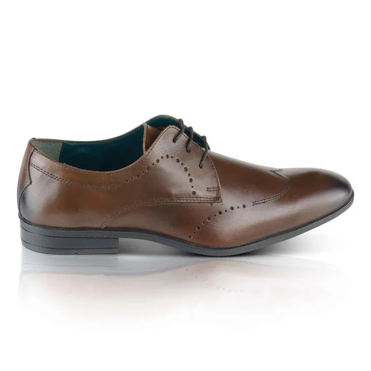 Silver Street London MORTIMER Mens Shoes Brown sold by Shuperb