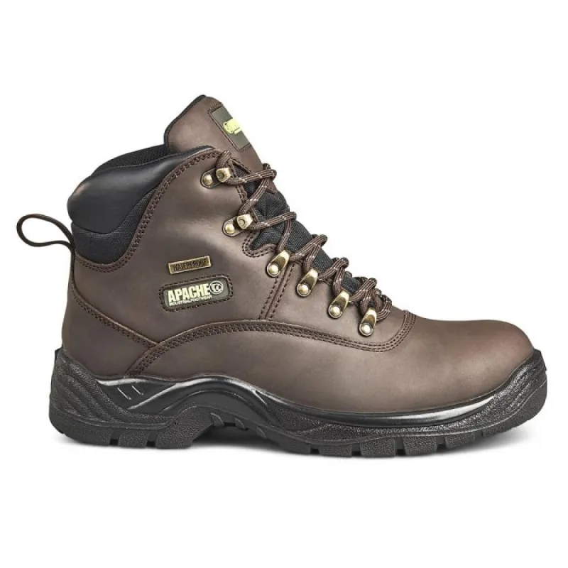 Apache SS813SM Unisex Boots Brown sold by Shuperb