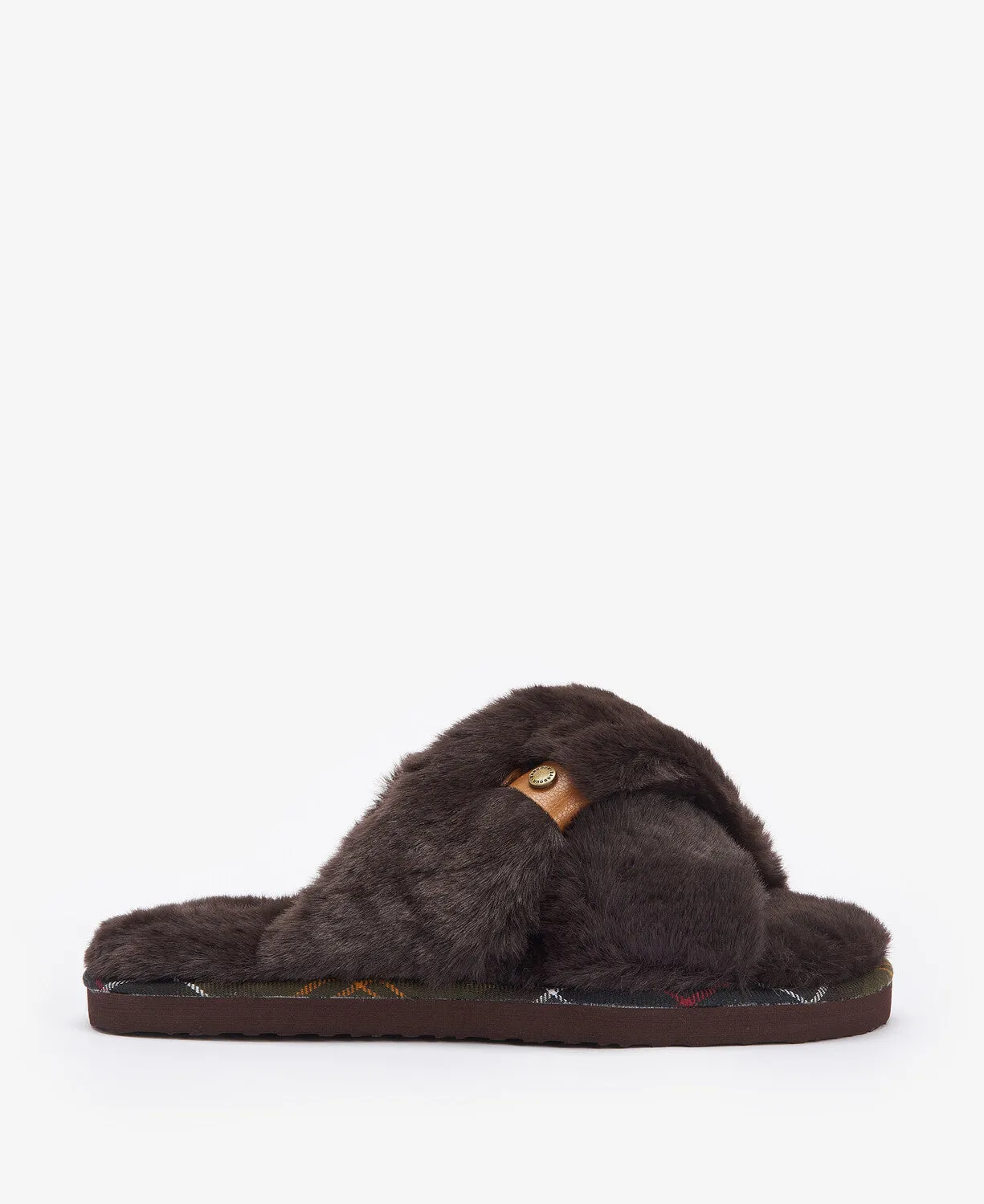 Barbour ELIZA Womens Slippers Brown sold by Shuperb