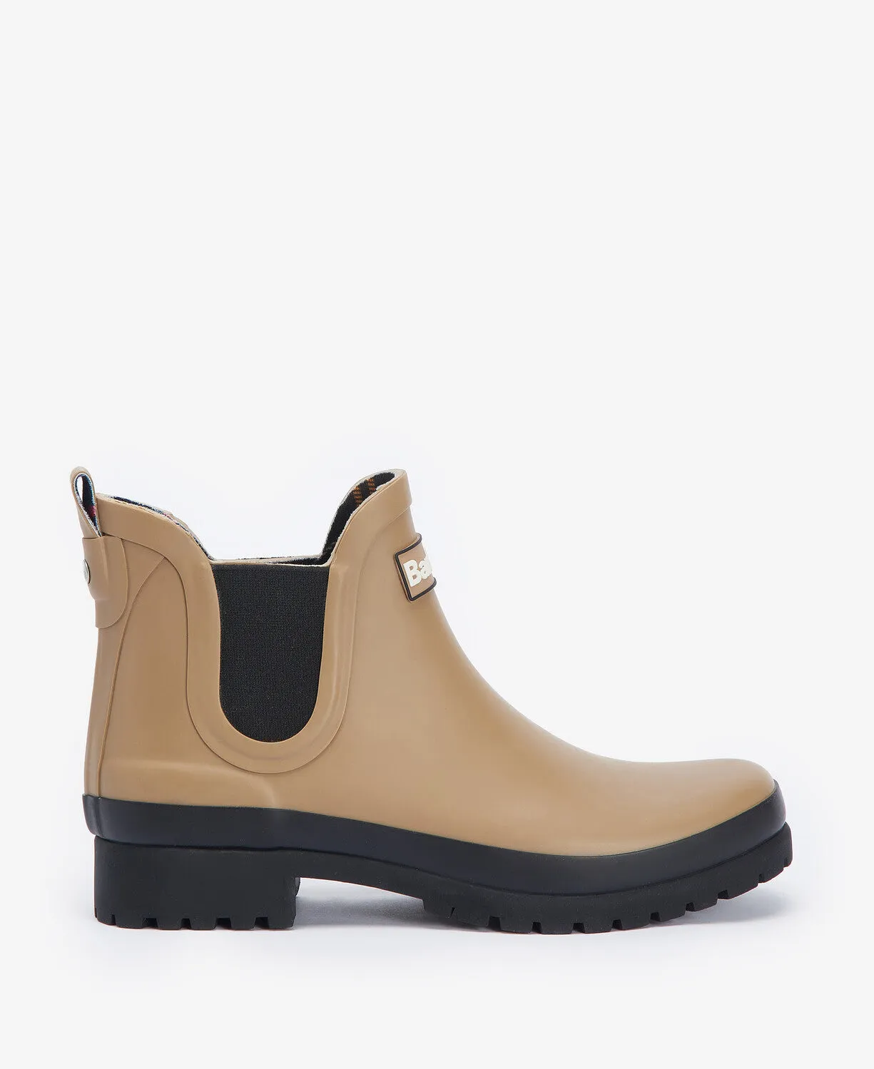 MALLOW Womens Chelsea Wellies Sandstone/Black sold by Shuperb