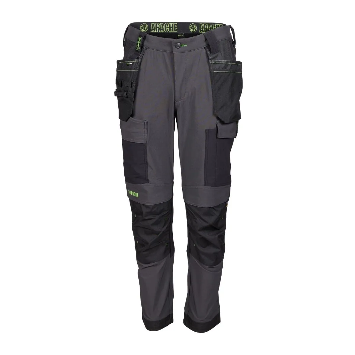 Apache CALGARY Mens Trousers Grey Black sold by Shuperb