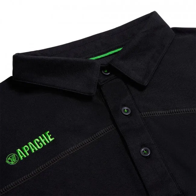 Apache LANGLEY Mens Polo Shirt Black Grey sold by Shuperb product image thumbnail 5