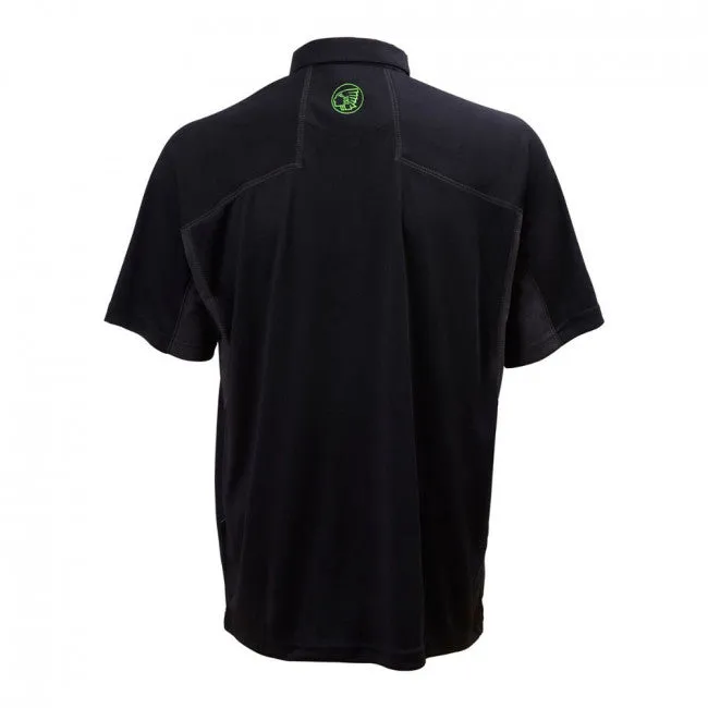 Apache LANGLEY Mens Polo Shirt Black Grey sold by Shuperb product image thumbnail 3