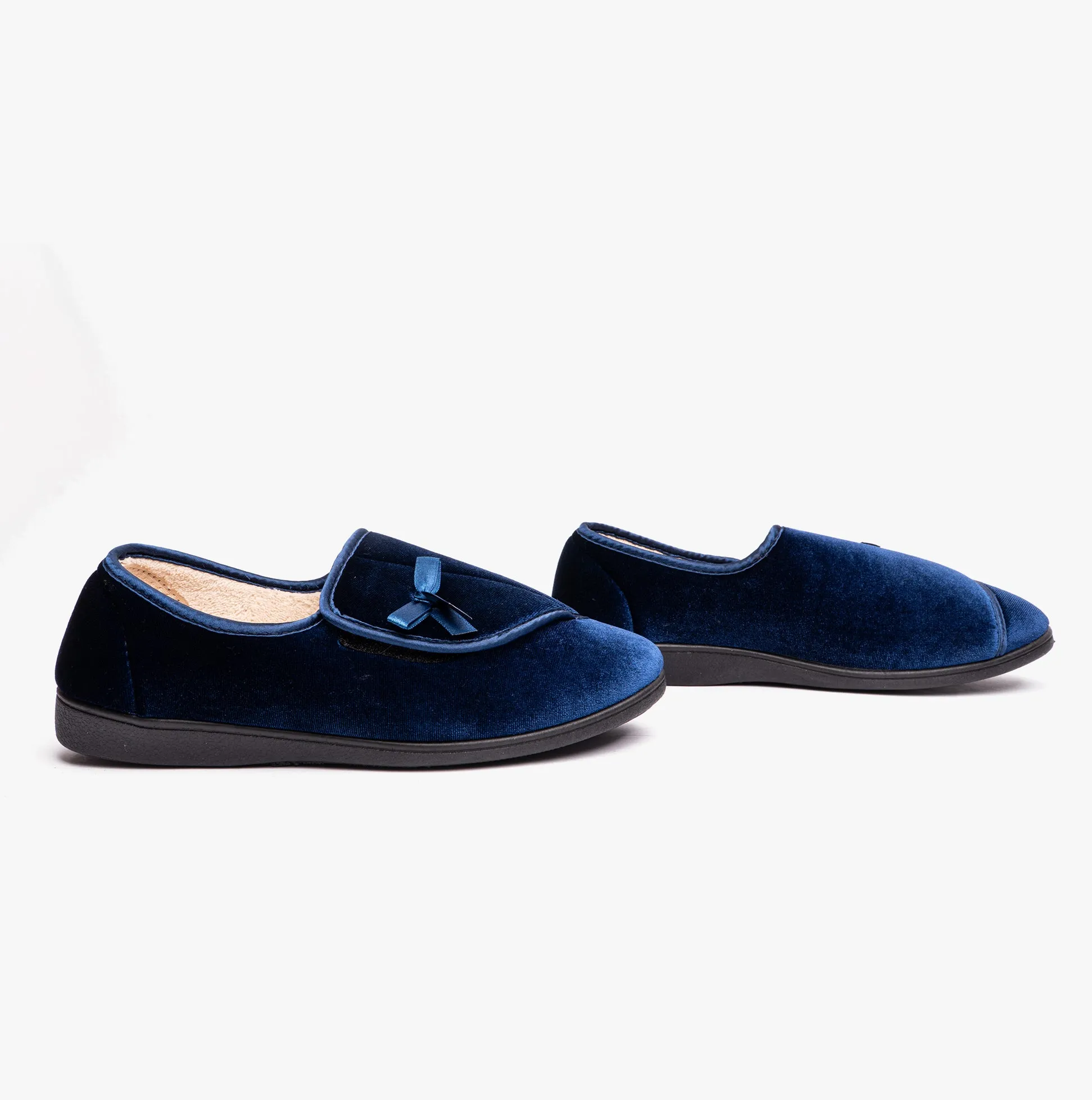 Dr Keller VIOLA Womens Full Slippers Navy sold by Shuperb product image thumbnail 3