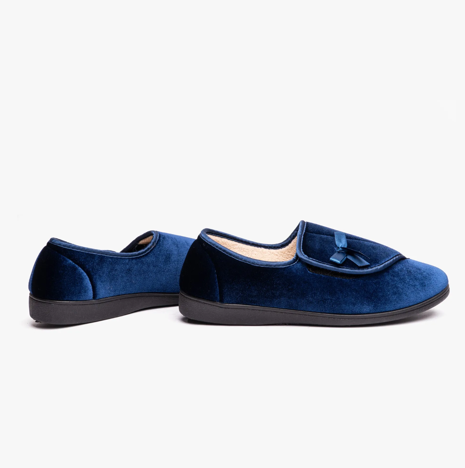 Dr Keller VIOLA Womens Full Slippers Navy sold by Shuperb product image thumbnail 2