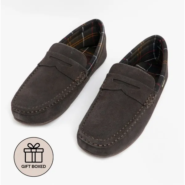 PORTERFIELD Mens Suede Loafer Slippers Brown sold by Shuperb product image thumbnail 2