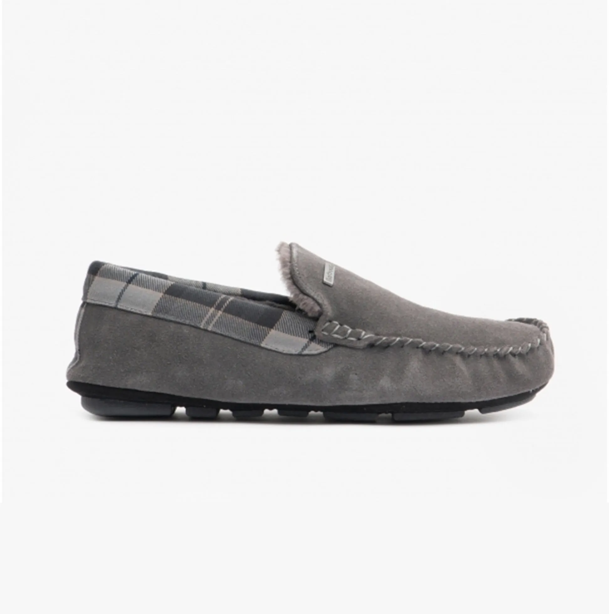 MONTY Mens Slippers Dark Grey sold by Shuperb