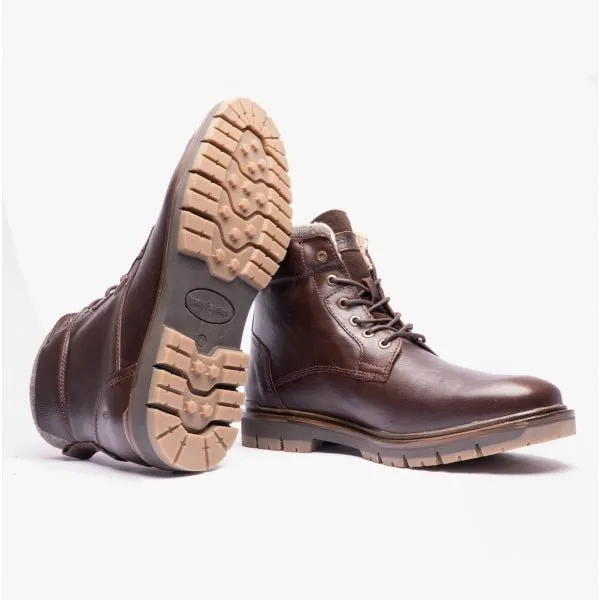 Hush Puppies PATRICK Mens Leather Ankle Boots Brown sold by Shuperb product image thumbnail 4