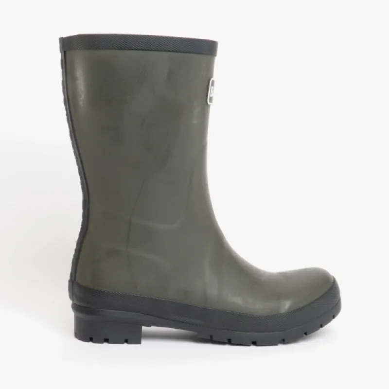 Barbour BANBURY Womens Wellington Boots Olive sold by Shuperb