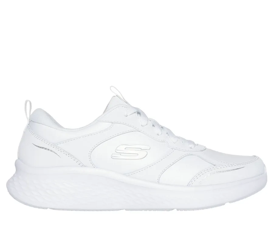 Skechers 150049/WSL SKECH-LITE PRO-SLEEK CITIZEN Womens Trainers White/Silver sold by Shuperb