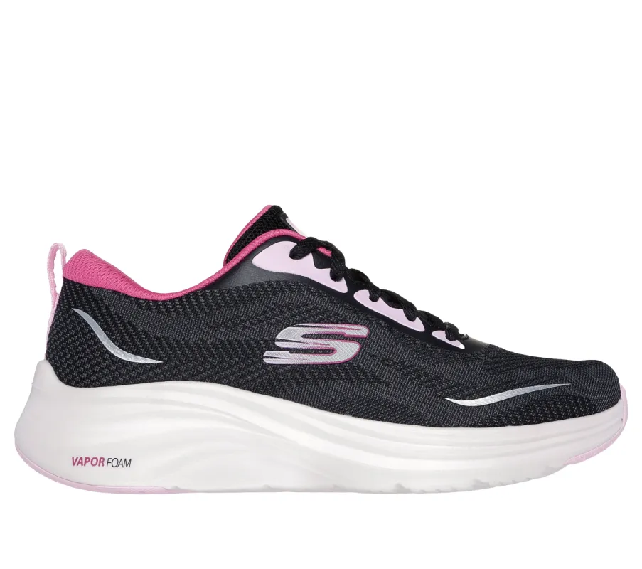 Skechers 150028/BKMT VAPOR FOAM - SMOOTH RIDE Womens Trainers Black/Multi sold by Shuperb