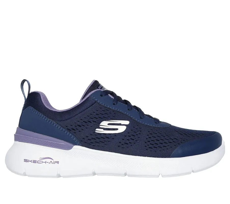 Skechers 150370/NVLV SKECH-AIR DYNAMIGHT 2.0 - NEW Womens Trainers Navy/Lavender sold by Shuperb