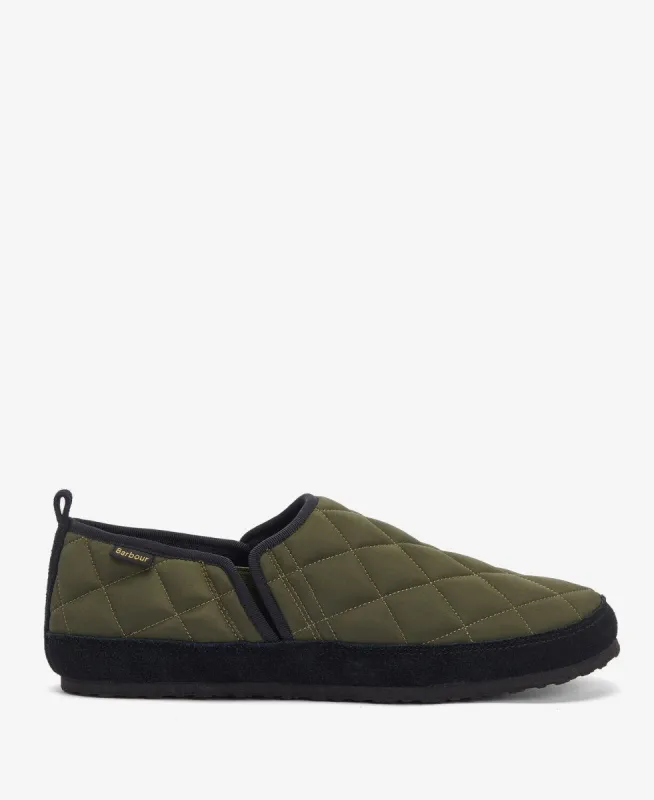 HALL Mens Slippers Olive sold by Shuperb