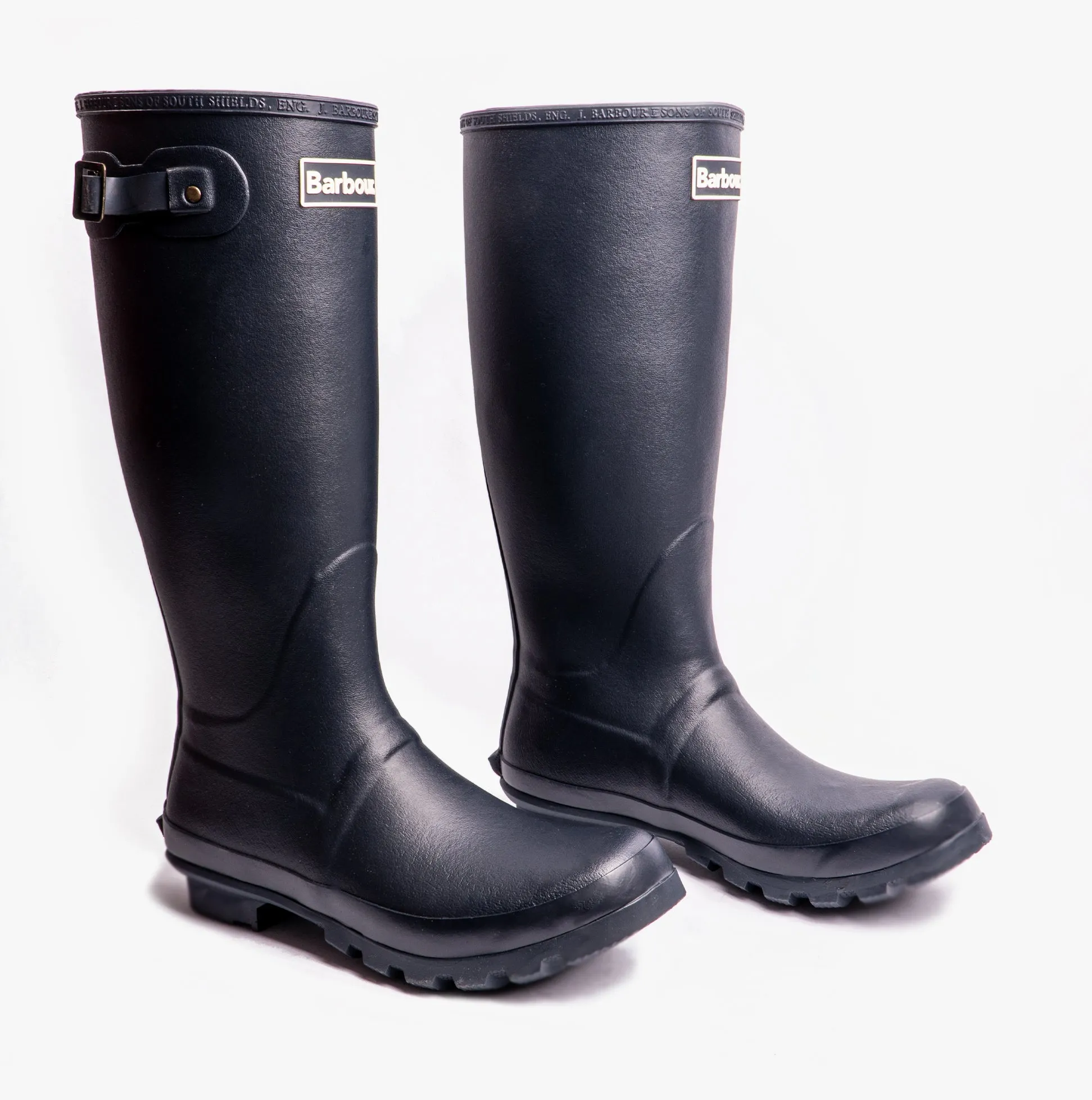 Barbour BEDE Mens Wellington Boots Navy sold by Shuperb product image thumbnail 2